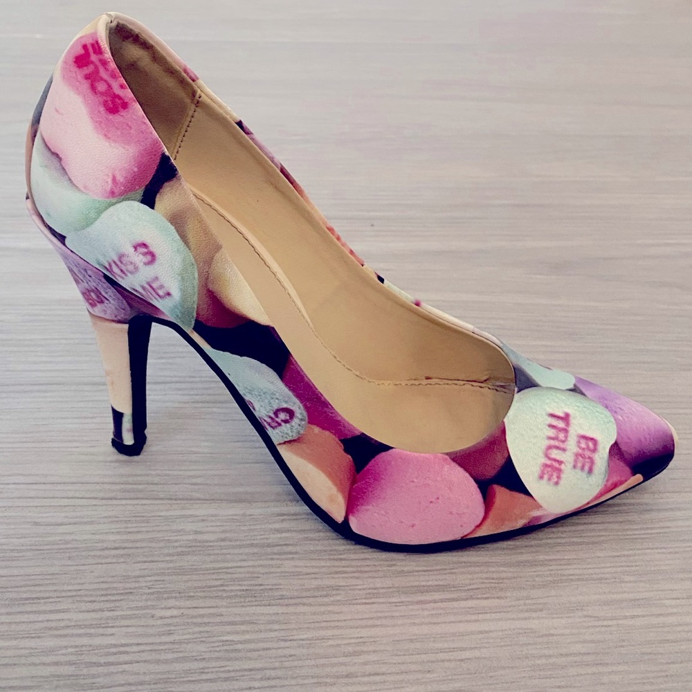 Valentine Conversation Candy Heels